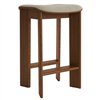 Taburete bar tapizado Chisel 30 bajo Hay