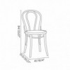 Silla 018 rejilla Ton
