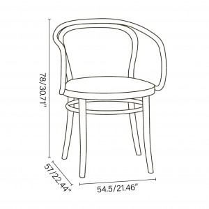 Sillón 030 rejilla Ton
