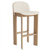 Taburete bar tapizado Chisel 35 Hay