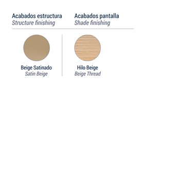 Lámpara suspensión Yuyun S/S Bover