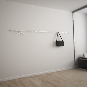 Perchero pared Climb. Systemtronic de Muebles oficina diseño.