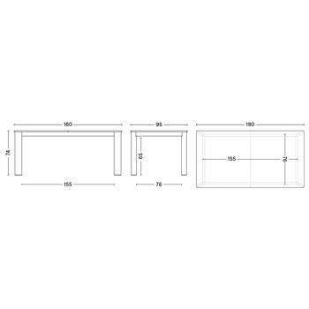 Mesa extensible Chisel Hay