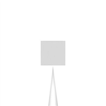Effetto Q - 1 Haz Estrecho - Gris/Blanco