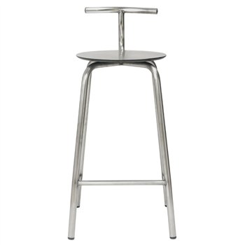 Taburete Tam Inox  H65 R