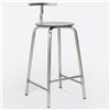 Taburete Tam Inox  H65 R