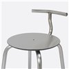Taburete Tam Inox  H65 R