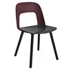 Silla Layout 122 asiento madera Hay