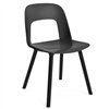 Silla Layout 122 asiento madera Hay