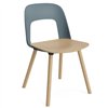 Silla Layout 122 asiento madera Hay