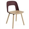 Silla Layout 122 asiento madera Hay
