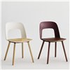 Silla Layout 122 asiento madera Hay
