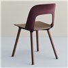 Silla Layout 122 asiento madera Hay