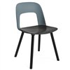 Silla Layout 122 asiento madera Hay