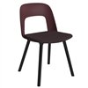 Silla Layout 123 asiento tapizado Hay