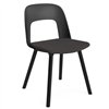 Silla Layout 123 asiento tapizado Hay