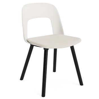 Silla Layout 123 asiento tapizado Hay
