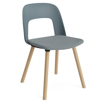 Silla Layout 123 asiento tapizado Hay