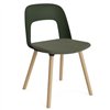 Silla Layout 123 asiento tapizado Hay