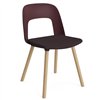 Silla Layout 123 asiento tapizado Hay