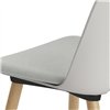 Silla Layout 123 asiento tapizado Hay