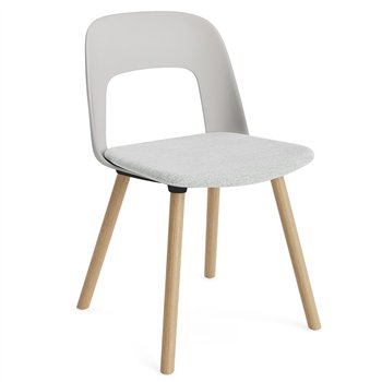 Silla Layout 123 asiento tapizado Hay
