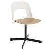 Silla Layout 132 asiento madera Hay