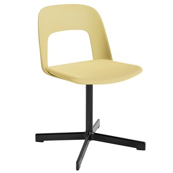 Silla Layout 133 asiento tapizado Hay