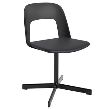 Silla Layout 133 asiento tapizado Hay