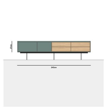Mueble TV Gloria Treku
