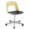 Silla Layout 142 asiento madera Hay