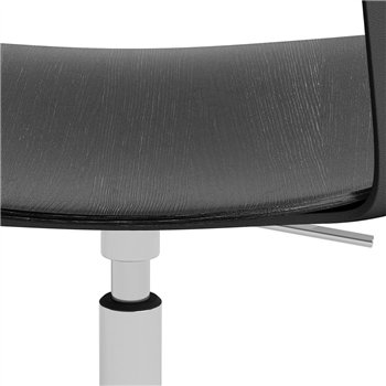 Silla Layout 142 asiento madera Hay