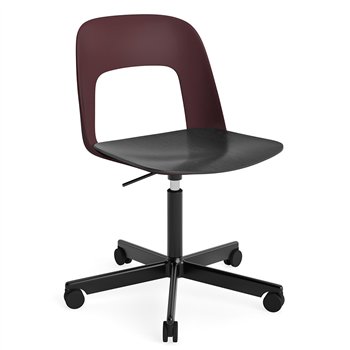 Silla Layout 142 asiento madera Hay