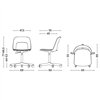 Silla Layout 142 asiento madera Hay
