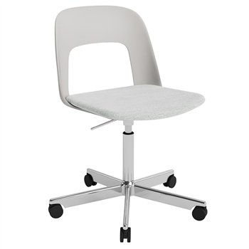 Silla Layout 143 asiento tapizado Hay