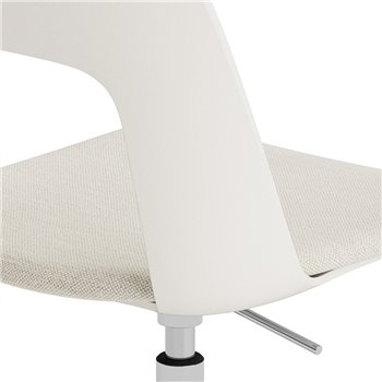 Silla Layout 143 asiento tapizado Hay