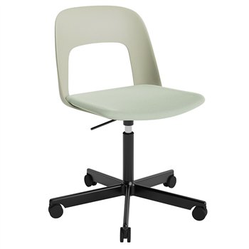 Silla Layout 143 asiento tapizado Hay