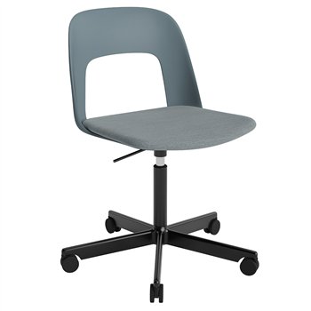 Silla Layout 143 asiento tapizado Hay