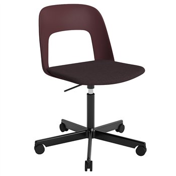 Silla Layout 143 asiento tapizado Hay