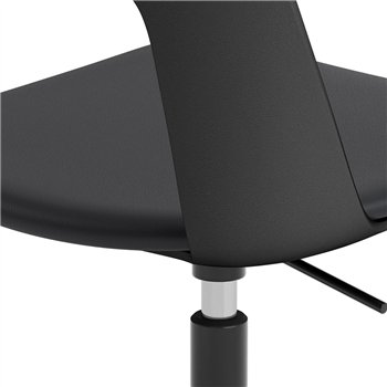 Silla Layout 143 asiento tapizado Hay