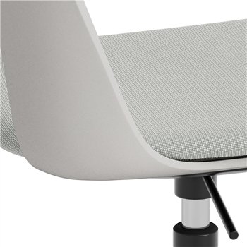 Silla Layout 143 asiento tapizado Hay