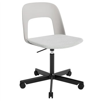 Silla Layout 143 asiento tapizado Hay
