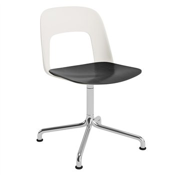 Silla Layout 152 asiento madera Hay