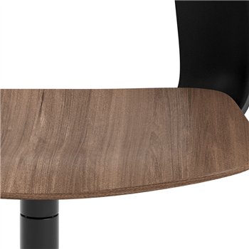 Silla Layout 152 asiento madera Hay
