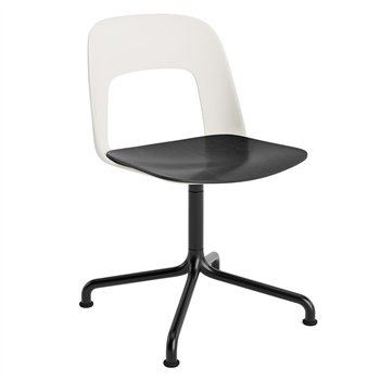 Silla Layout 152 asiento madera Hay