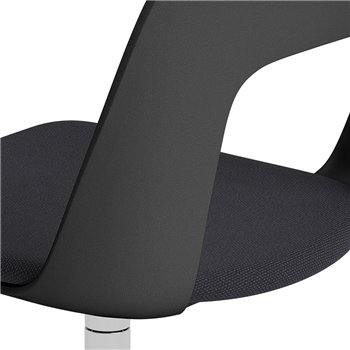 Silla Layout 153 asiento tapizado Hay