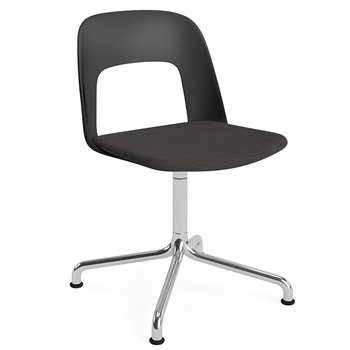 Silla Layout 153 asiento tapizado Hay