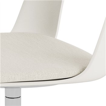Silla Layout 153 asiento tapizado Hay