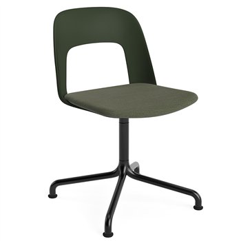 Silla Layout 153 asiento tapizado Hay