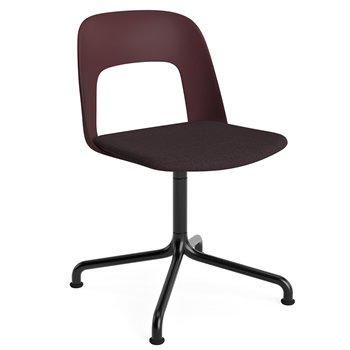 Silla Layout 153 asiento tapizado Hay
